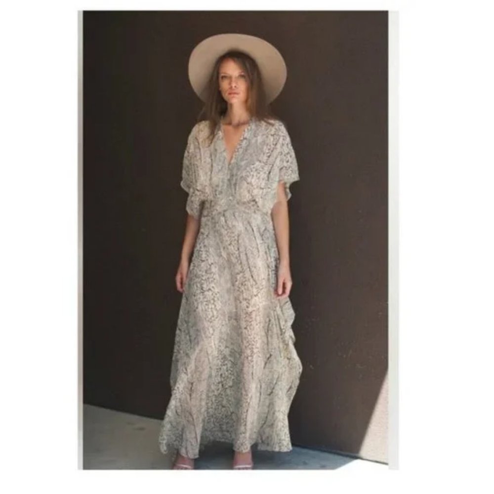 Mix Flowy Dress